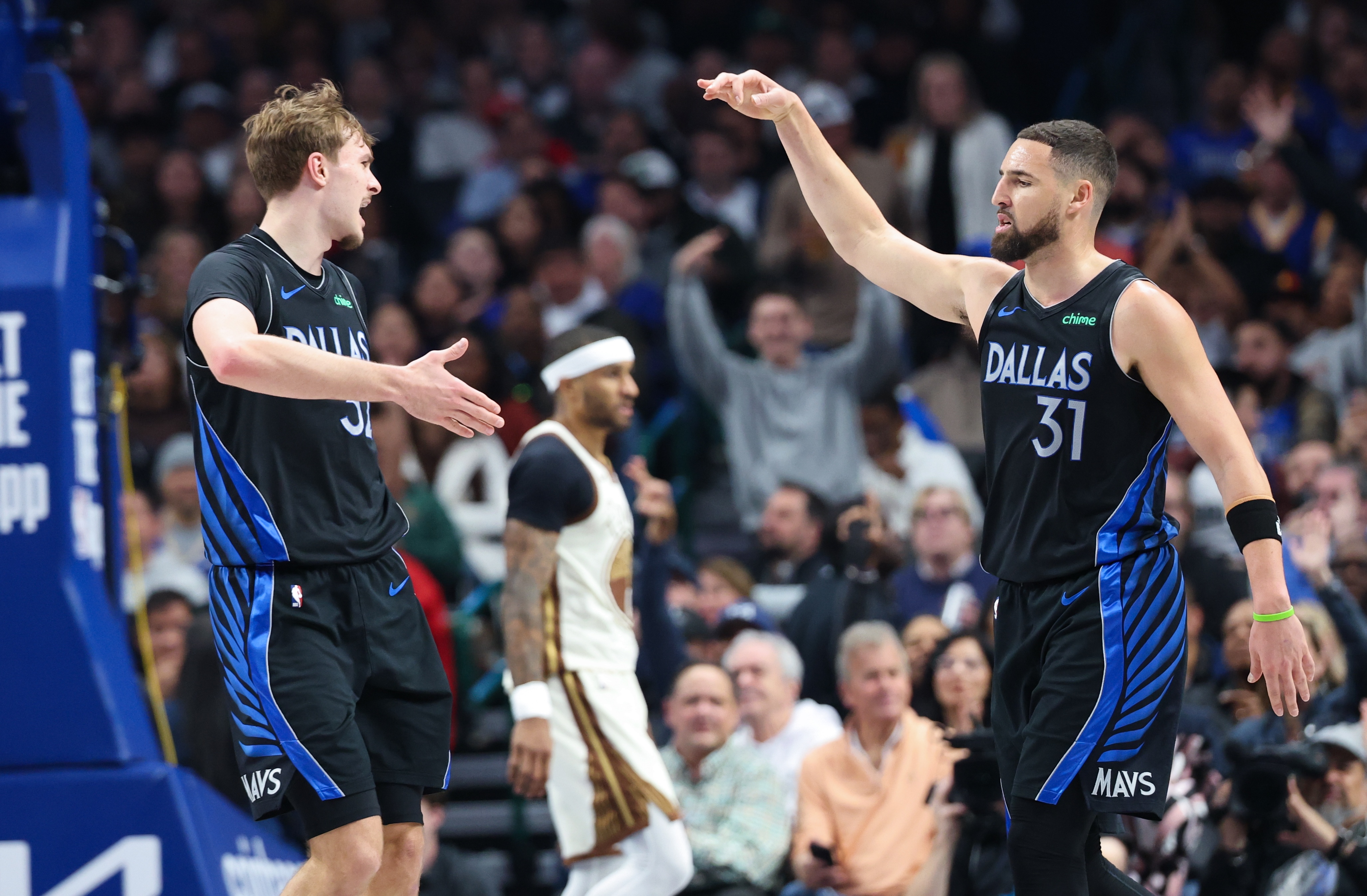 NBA直播-克里斯蒂：在克莱身边打球对我和弗拉格是幸运 继续保持投篮信心